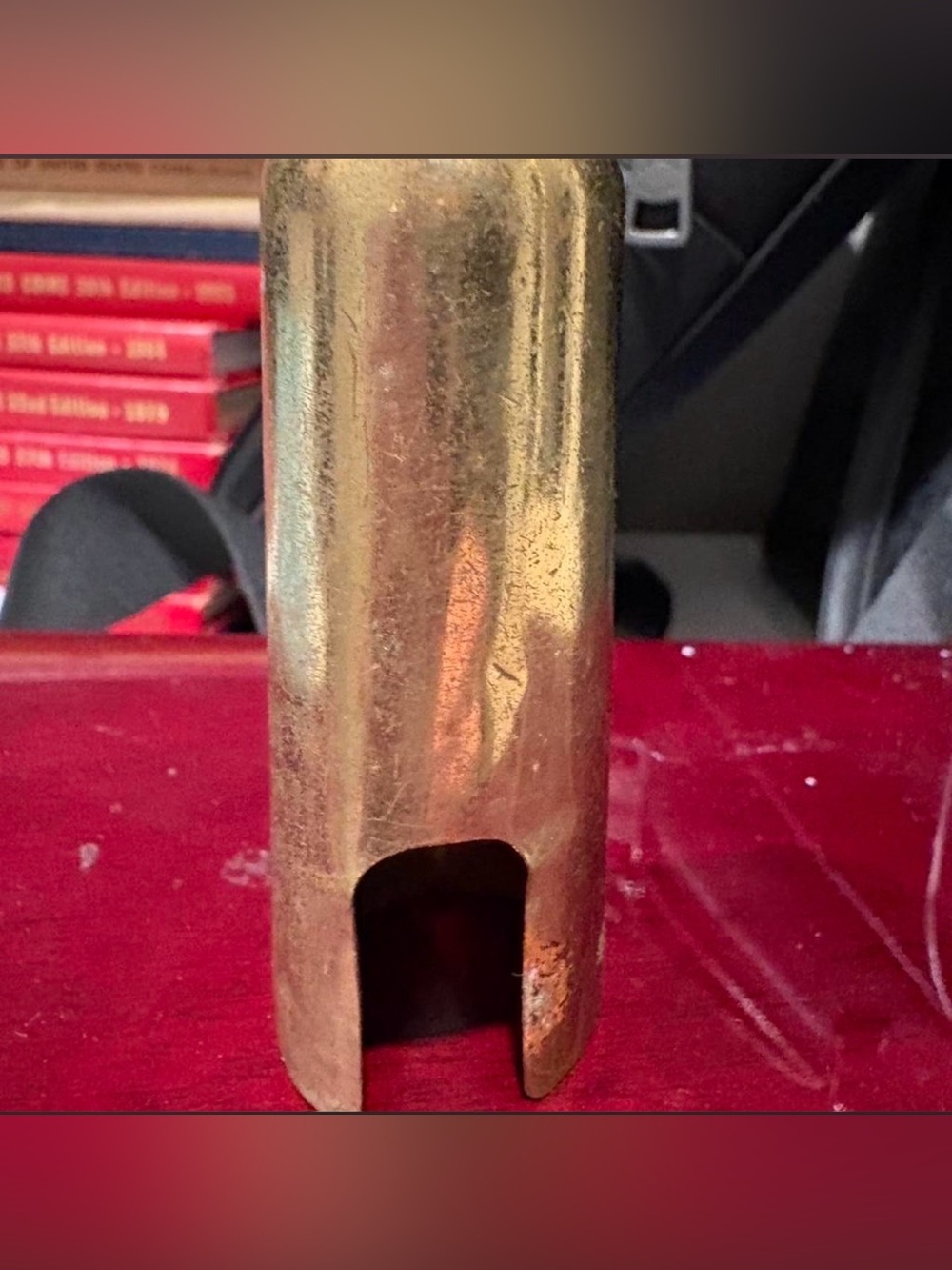 Vintage Brass Cap for Alto Saxophone